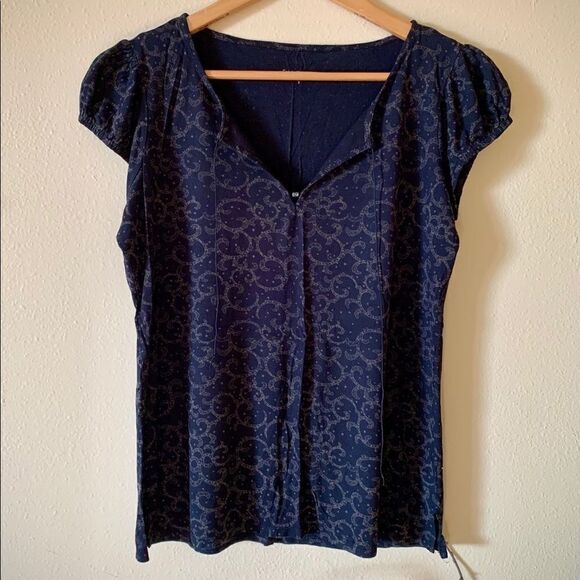 Calvin Klein Jeans Black Short Sleeved Top Small - Picture 1 of 2